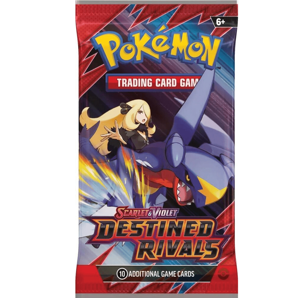 Pokemon Scarlet & Violet-Destined Rivals Sleeved Booster Trading Cards Multicolored